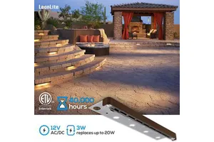 OEM & ODM 2700k 12 Inch 5W 12V Low Voltage Hardscape Paver Lighting Outdoor Waterproof Retaining Wall Lights
