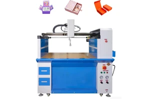 Custom Desktop Electric Semi Automatic Spray Robot Cnc Hot Glue Aplicator Pur Hot Melt Glue Dispensing Machine for Box