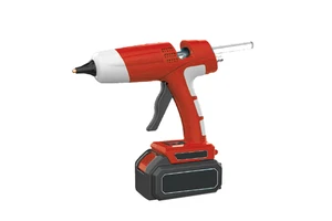Hantechn 20V Power Tool Electric Rechargeable Lithium Cordless Digital Display Temperature Adjustable Hot Melt Glue Gun
