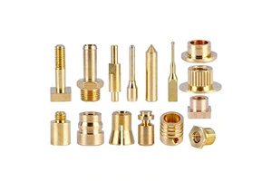 OEM Micro Precision CNC Turned Brass Parts Swiss Machining Custom Small Components Stainless Steel Available