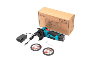 High Quality Handheld Cordless Multifunctional Household Lithium Electric Angle Grinder with Battery Grinding Disc Brushed Motor