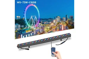 IP65 Rated High Brightness LED Facade Contour Wall Washer Light Aluminium Tempered Glass RGB Color Temperature Outdoor/Indoor