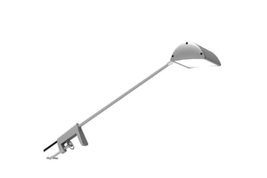 Modern Long Arm LED Trade Show Light Clip Clamp Exhibition Wall Spot Lamp Adjustable Angle High Brightness Booth Contractors
