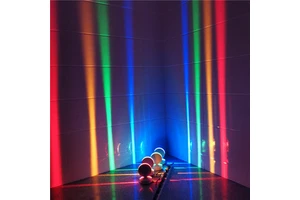 Led Window Surface Mounted Linear Ceiling Light Corridor Stair Contour Bar KTV Aisle Spot Light 360 Degree Wall Light