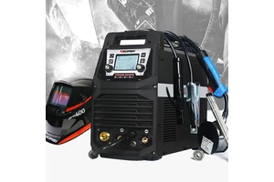 Factory WHOLESALE 5 in 1 MMA TIG MAG MIG Welder 200 AMP IGBT Aluminum CO2 NO GAS Inverter Welding Machine