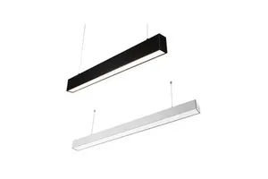 Commercial IP65 Rated 20W/40W Indoor Office Aluminum Pendant LED Linear Light