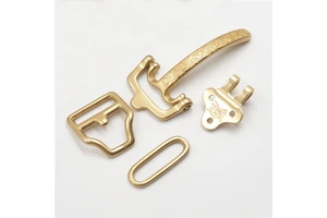 In Stock New Arrival Solid Brass Buckle