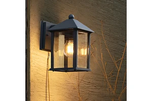 Classic Outdoor Decoration E27 Wall Lamps Outside Waterproof Lighting Courtyard Staircase Porch Garden Luminous Light
