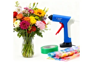 Wholesale Industrial Professional-Grade Rechargeable Cordless Mini Hot Glue Guns 15-second Warm-Up Lightweight Design for
