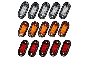 New Anka 12V Truck Trailer Modification Car LED Lights Side Contour Lights Natural White