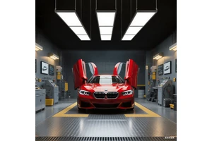 Professional Auto Workshop Panel Lighting Repair Shop Warehouse Garage LED Light
