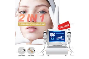 2025 Portable Eyelid Lifting Enhance Facial Lifting Contour Spot Mole Removal 2 In 1 Ozone Plasma Pen Device