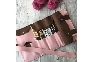 Multi- Pockets Large Capacity Artist Tools Roll Bags Handmade Needlework Sweater Tool Kit Bag