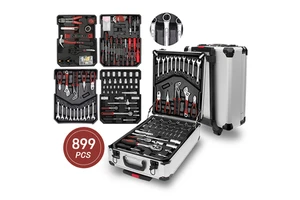 899PCS OEM Tool Kit Multi Function Aluminum Ratchet Socket Steel Wrench Set Tool Box Set Hand Tool Sets