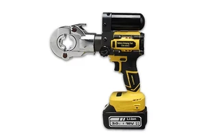 CM-300G Electric Crimping Tool for Cable Lugs Battery Crimper Hydraulic Crimping Tool with 2 Battery