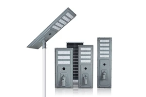 High Lumen 180LM/W Solar Street Light 80AH LiFePO4 Project Solar Street Light 300W 400W 500W All in One Solar Street Light