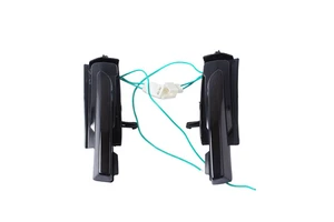 ADT Sequential LED Side Mirror Turn Signal Lights Smoked Lens Puddle Light Assembly Dynamic Indicator Strip Mirror Marker Lamp