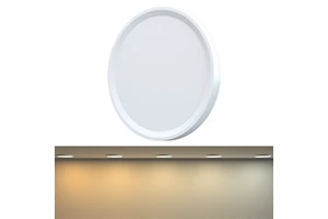 ETL 5 Inch 10W Low Profile Flush Mount Ceiling Light Round LED Slim Surface Mount Light Drive on Board for Wet Location