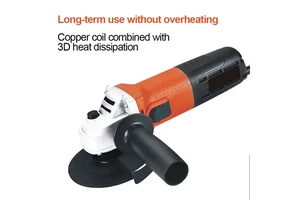 Rechargeable Angle Grinder 100V 125mm Disc Strong Power Cutting Grinder Professional Angle Grinder