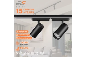 Good Quality Product For Indoor 10w/15w/25w/32w/40w Power And 2700K 3000K 3500K 4000K 5000K 6000K CCT Led Track Light