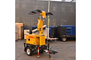 7m Mobile Diesel Light Tower LED Lighting Tower Stadium Lighting for Sport Events