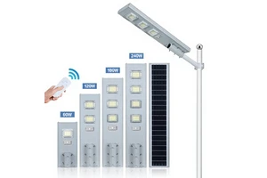 Brightly Outdoor Led All in One Solar Street Light with Remote Control