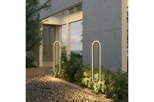 Outdoor Solar Powered Path Lights Automatic On/Off Feature