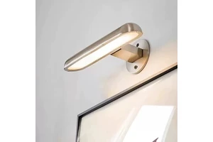 Bauhaus Retro Mirror Front Small Wall Lamp, Simple and Niche Corridor Corridor Lighting, Adjustable Washbasin Wall Lamp