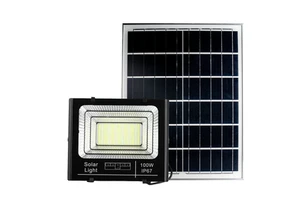 Solar Light Outdoor Ip67 Solar Spotlights 300w Solar Flood Lamp and Panel 100watt Solar Flood Lights