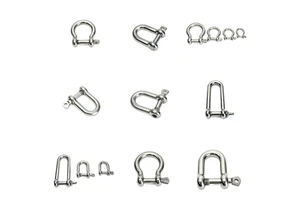 Marine Accessories Precision Casting European/JIS Type D Shackles and Long/Bow Shackles