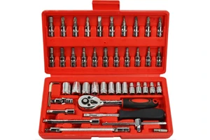 46 Pcs Box Tool Set Tools Kit for Household Repairing