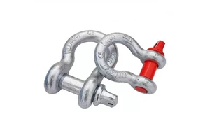 D/U Type Anchor Shackle Galvanized Screw Pin Alloy Steel Anchor Shackle