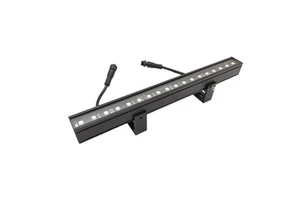 Bright Bar Linear LED RGB Lighting Fixture 1 Meter Exterior Accent and Contour Lighting Applications Dynamic Lighting Effects