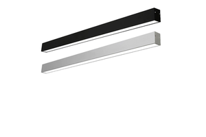 40W 50W Suspended Black Customizable LED Linear Lights 5 Years Warranty Direct Sales Wholesale Price Linear Pendant Light