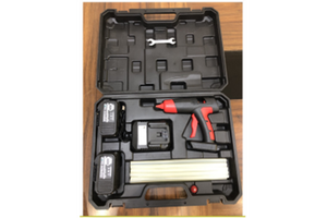 Professional Industrial Grade Mini Hot Melt Adhesive Glue Gun Dual Temperature Rechargeable 80-100W Cordless