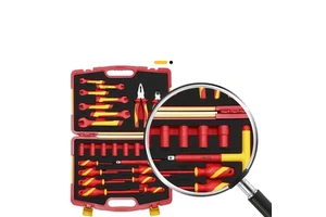 EXPLOIT VDE Certified 1000V Insulated Hand Tools Set New Energy Electric Vehicle Maintenance GS Electrical Tool Kits Case