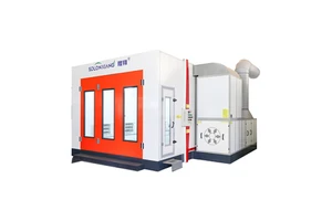 Best Price Customizable Electric Heating Spray Booth LED Lighting Centrifugal Fans Environmental 3 Filter Process Longxiang LX1