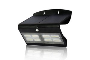 Patent New All in One Solar Flood Light with Sensor for Outdoor Solar Light Use IP65 Waterproof