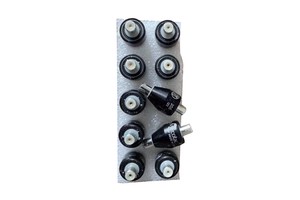 Durable Construction 10A Alloy Slip Ring High Speed Rotary Connector for Circular Knitting Machine Continuous Working