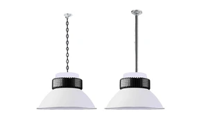 Three Proof Aluminum for Pendant for Indoor Basketball/Badminton Courts Warehouses-IP66 Rated 50000 Hours Lifespan 2-Year