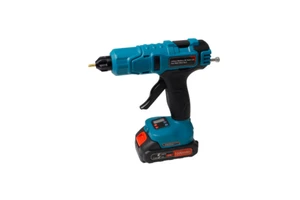 80-150W Custom Cordless Battery Adjustable Temperature Hot Melt Glue Gun Plastic Body Copper Nozzle Digital Display DIY Support