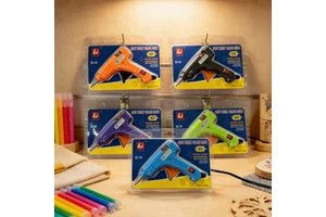 20W 40W Heat Gun with Switch, Suitable for 0.7mm and 1.1mm Diameter Glue Sticks, Manual Hot Melt Glue Gun