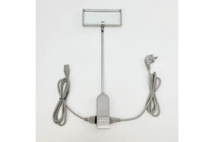 Aluminum LED Expo Lighting - Long Arm Clip-On Spotlight for Display Backdrops, Exhibition Wall Floodlight
