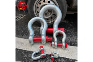 CE Certified Shackle US Type G209 Bow Shackle Hot Dip Galvanized for Marine/Rigging & Construction