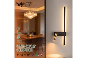 Hot Selling Wall Lamp Long Strip 13W Iron Wall Sconce for Hallway Corridors Aisle Practical Cross Border Wholesale Lights