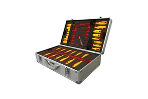 48pcs 1000V Vde Insulated Electrical Maintenance Tool Hand Tool Box Set Insulated Tool Set with case