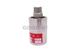 250bar High Pressure Rotary Joint Swivel Low Speed 1 1/4 Inch Thread Stainless Steel 304 Rotating Connector for Water Oil Gas