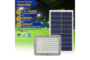 Hot Selling Wholesale Model Solar Floodlights 60W 100W 150W Outdoor Waterproof LED Solar Flood Light