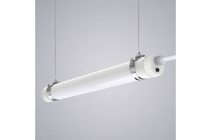 Quick Installation LED Tri-Proof Industrial Tubular Light Linkable Dimmable 2-5ft Lengths IP65 2700-6500K 5-Year Warranty