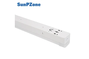 DLC Premium Linkable Garage Shop Lights 4ft LED Linear Strip Light Fixture